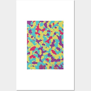 Pattern Camouflage Colors Posters and Art